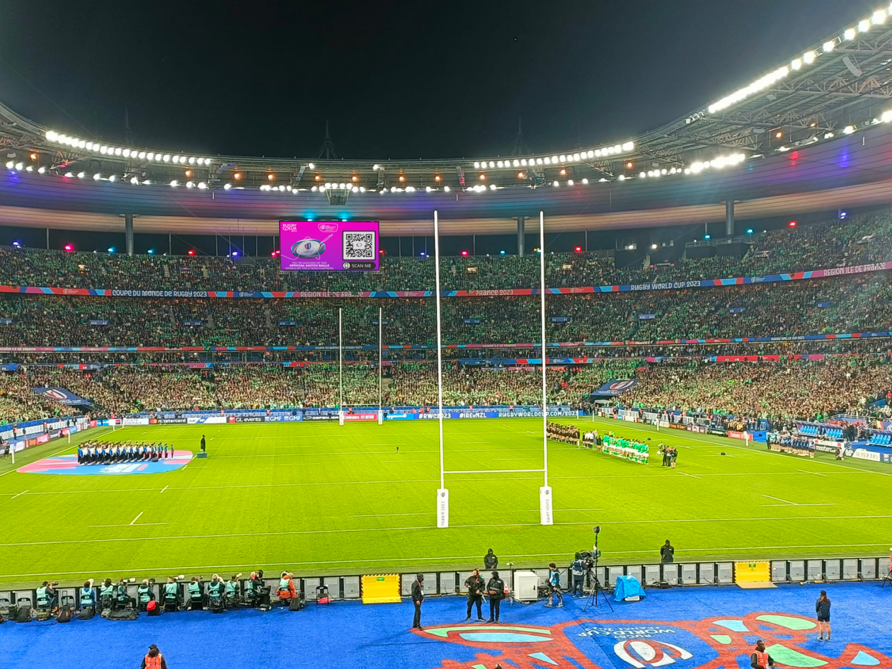 Mockup écran géant stade